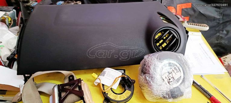 MAZDA CX7 AIR BAG KIT  Α/Β ΟΔΗΓΟΥ+ ΤΑΙΝΙΑ ΤΙΜΟΝΙΟΥ + Α/Β ΣΥΝΟΠΔΗΓΟΥ + ΤΑΜΠΛΟ ΣΥΝΟΔΗΓΟΥ