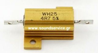 ΑΝΤΙΣΤΑΣΗ ΩΜΙΚΗ ΙΣΧΥΟΣ 6.8Ω 25W ΜΕ ΨΥΚΤΡΑ 6R8-25