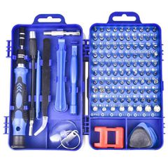 Σετ Εργαλείων 115 Εξαρτημάτων σε 1- Set 115 in 1 Handy DIY Tool Kit For Precision Screwdriver Mini Screwdriver Set Magnetic Phone Laptop Macbook Glasses Repair color blue (Κωδ. 1-SRP0012)