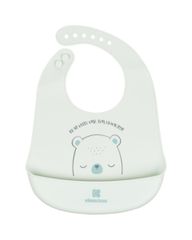 Σαλιάρα Σιλικόνης Bear With Me Μέντα Kikka Boo