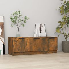 Έπιπλο Τηλεόρασης Καπνιστή Δρυς102x35x36,5εκ.Επεξεργασμένο Ξύλο 817081