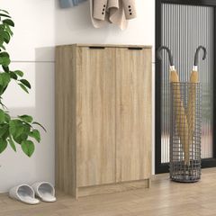 Παπουτσοθήκη Sonoma Δρυς 59x35x100,5 εκ. από Επεξεργασμένο Ξύλο 811442