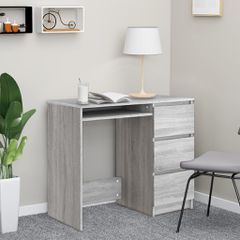 Γραφείο Γκρι Sonoma 90x45x76 εκ. από Επεξεργασμένο Ξύλο 815508