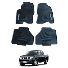 Nissan Navara (D40) 2005-2011 Πατάκια Καουτσούκ Εργοστασιακής Εφαρμογής