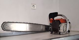 Stihl 045 av +sachs dolmar 120 + ΒΊΝΤΕΟ! διαβάστε την περιγραφή!