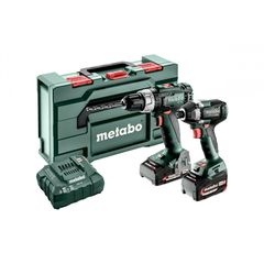 Combo Set 2.8.2 Μπαταρίας 18V BS 18 L & SSD 18 LT 200 BL (1x2.0Ah, 1x4.0Ah) - 18V - METABO (#685194000)