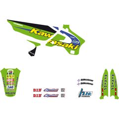 TECNOSEL ΣΕΤ ΑΥΤΟΚΟΛΛΗΤΑ KAWASAKI TEAM KX 125/250 1994-1998