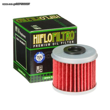 ΦΙΛΤΡΟ ΛΑΔΙΟΥ HF116 HONDA CRF | HIFLO