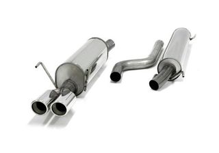Εξάτμιση ανοξείδωτη sport TA Technix 2X80mm Opel Astra G Limo. - (02OP005-8)