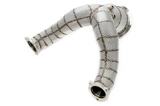 Downpipe Με Θερμική Προστασία Ανοξείδωτο TA Technix Για Audi A4 S4, A5 S5 (W8-B9) - (06AU015)