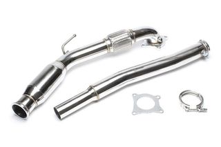 Downpipe Με Καταλύτη Ανοξείδωτο TA Technix Για Audi A3, TT / Seat Altea, Leon, Toledo / Skoda Octavia, Superb, Yeti / VW Eos, Golf 5 & 6, Jetta 3 & 4, Passat, Scirocco, Tiguan - (06VW002)
