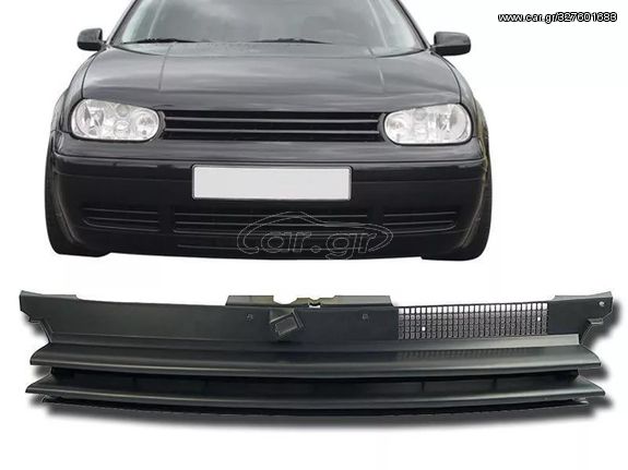 Μάσκα / Sport Grill μαύρη χωρις Σημα VW για VW Golf 4 - (1J1853653JOE)