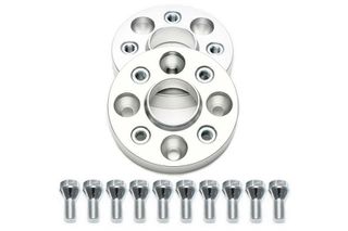 25mm Αποστάτες Τροχών TA Technix - 4x100 - Κέντρο: Φ57,1 mm - Ασημί - 2 Tμχ. - (4100-B25P)
