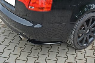Πλαϊνά πίσω spoiler Maxton Design Audi A4 B7 μαύρο γυαλιστερό - (AU-A4-B7-RSD1G)