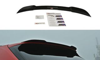 Αεροτομή / Spoiler Maxton Design Audi S4 / A4 S-Line B9 Avant μαύρο γυαλιστερό - (AU-A4-B9-SLINE-AV-CAP1G)