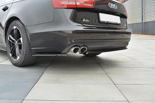 Πλαϊνά πίσω spoiler Maxton Design Audi A6 C7 Avant look carbon - (AU-A6-C7-AV-RSD1C)
