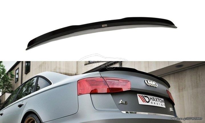 Αεροτομή / Spoiler Maxton Design Audi A6 C7 S-LINE SEDAN look carbon - (AU-A6-C7-SLINE-CAP1C)