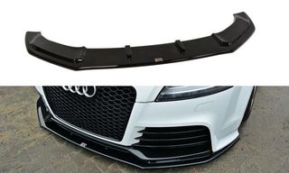 Spoiler / Χειλάκι εμπρός προφυλακτήρα Maxton Design Audi TT MK2 RS Carbon Look - (AU-TT-2-RS-FD1C)