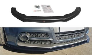 Spoiler / Χειλάκι εμπρός προφυλακτήρα Maxton Design Audi TT S Mk2 Carbon Look - (AU-TT-2-S-FD1C)