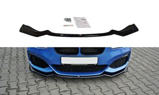 Spoiler / Χειλάκι εμπρός προφυλακτήρα Maxton Design BMW 1 F20/F21 M-Power Carbon Look - (BM-1-F20F-M-FD2C)