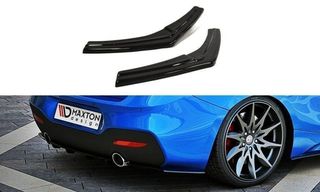 Πλαϊνά πίσω spoiler Maxton Design BMW 1 F20/F21 M-Power μαύρο σαγρέ - (BM-1-F20F-M-RSD1T)