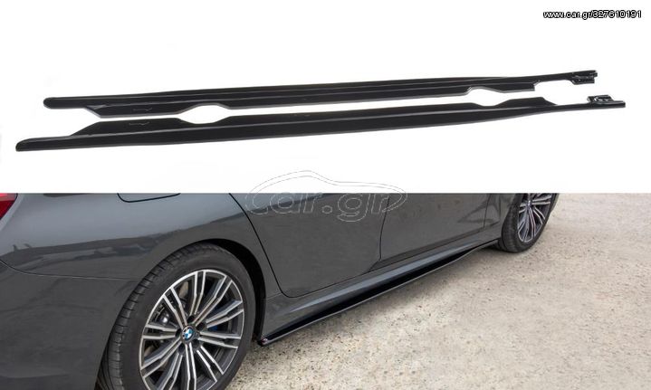 Μαρσπιέ Maxton Design BMW 3 G20 M-pack μαύρο γυαλιστερό - (BM-3-20-MPACK-SD1G)