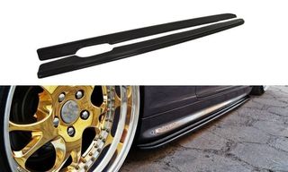 Πρόσθετα Πλαϊνά Μαρσπιέ V.1 Maxton Design BMW 3 (E46) COUPE - M-PACK - Μαύρο Γυαλιστερό - (BM-3-46-C-MPACK-SD1G)
