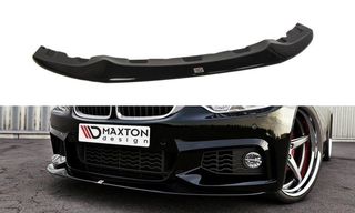 Spoiler / Χειλάκι εμπρός προφυλακτήρα Maxton Design BMW 4 F32 M-PACK Carbon Look - (BM-4-F32-MPACK-FD2C)