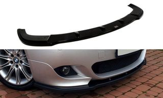 Spoiler / Χειλάκι εμπρός προφυλακτήρα Maxton Design BMW 5 E60 M-PACK Carbon Look - (BM-5-60F-MPACK-FD1C)