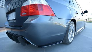 Πλαϊνά πίσω spoiler Maxton Design BMW 5 E60/E61 M-PACK look carbon - (BM-5-61-MPACK-RSD1C)