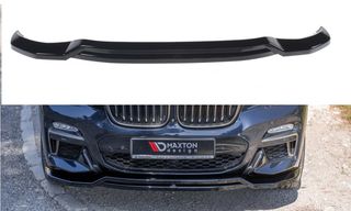 Spoiler / Χειλάκι εμπρός προφυλακτήρα Maxton Design BMW X4 M-Pack G02 Carbon Look - (BM-X4-02-MPACK-FD1C+FD1RC)