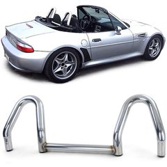 Style Bar /  Roll Bar BMW Z3 (E36) Roadster (1995 - 2003) Ασημί - 1 Τμχ. - (37298)