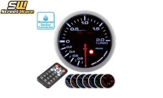 Όργανο Μπαρόμετρο DEPO 52mm ( Mε Ανοχή για Kοντρόλ) Kαι ένδειξη Warning - (DEP-SKPK-SC5201B)