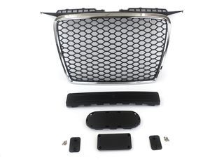 Μάσκα / Grill AUDI A3 8P (2005-2008) RS look - Χρώμιο Πλαίσιο - Χωρίς Σήμα