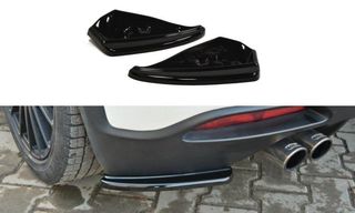 Πλαϊνά πίσω spoiler Maxton Design Fiat Grande Punto Abarth μαύρο γυαλιστερό - (FI-GP-AB-RSD1G)