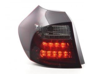 Πίσω Φανάρια LED BMW Σειρά 1 E87 / E81 Μαύρο Κόκκινο - 2 Τμχ.