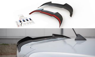 Αεροτομή / Spoiler Maxton Design V.2 Ford Fiesta Mk8 ST / ST-Line look Carbon - (FO-FI-8-ST-CAP1C)