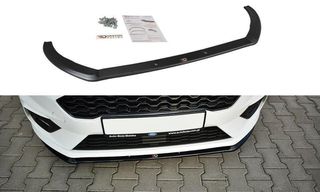 Spoiler / Χειλάκι εμπρός προφυλακτήρα Maxton Design Ford Fiesta Mk8 ST / ST-Line Μαύρο Γυαλιστερό - (FO-FI-8-STLINE-FD3G)