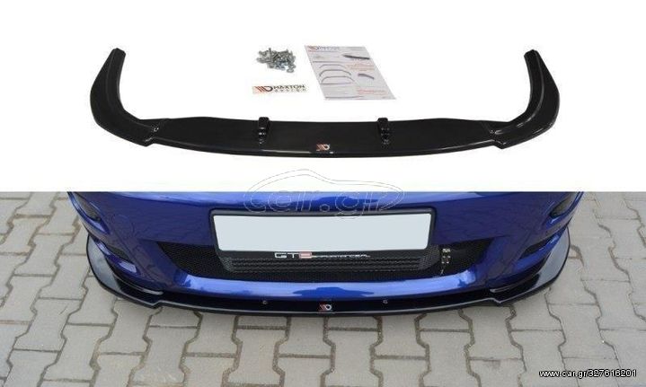 Spoiler / Χειλάκι εμπρός προφυλακτήρα Maxton Design Ford Focus RS Mk1 Carbon Look - (FO-FO-1-RS-FD1C)