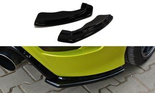 Πλαϊνά πίσω spoiler Maxton Design Ford Focus RS Mk2 μαύρο γυαλιστερό - (FO-FO-2-RS-RSD1G)