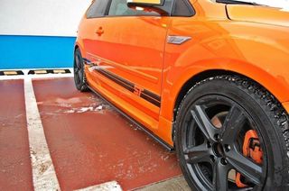 Πρόσθετα Πλαϊνά Μαρσπιέ Maxton Design Ford Focus ST Mk2 μαύρο σαγρέ - (FO-FO-2-ST-SD1T)