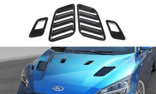 Αεραγωγός καπό Maxton Design Ford Focus ST-Line / ST Mk4 look carbon - (FO-FO-4-BV1+BV2C)