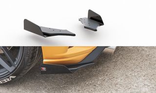 Πλαϊνά πίσω αυτάκια Racing Durability Maxton Design Ford Focus ST Mk4 μαύρο γυαλιστερό - (FOFO4STCNC-RSD1B+RSF1G)
