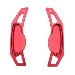 Paddles Αλουμινίου Quick Shift Smart Fortwo (451), Forfour (453) - Κόκκινα - 2 Τμχ. -  (GRP-07PASMARE)