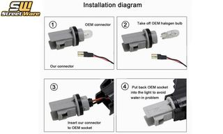 Φλας Πλαϊνά Dynamic LED Smoke Crystal BMW Σειρές 3 (E30 & E36) / 5 (E34) / 7 (E32) - (GRP-365234)-thumb-3