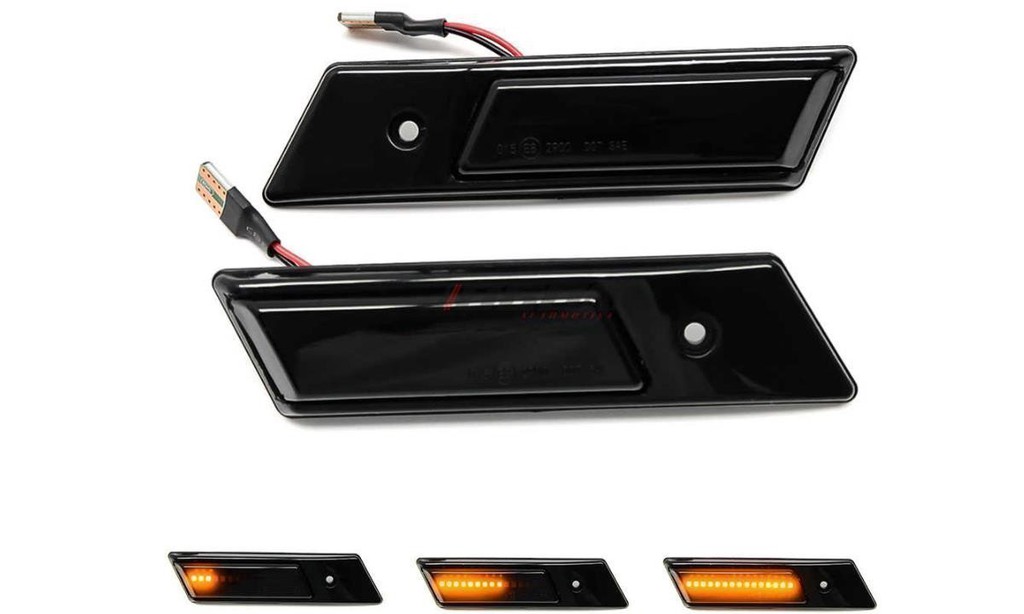 Φλας Πλαϊνά Dynamic LED Smoke Crystal BMW Σειρές 3 (E30 & E36) / 5 (E34) / 7 (E32) - (GRP-365234)