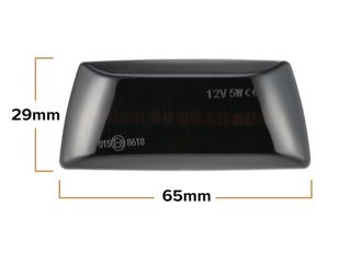 Πλαϊνά Φλας Smoke Dynamic LED Opel Astra H, Corsa D, Zafira B, Insignia, Meriva B / Chevrolet Cruze -2 Τεμ. - (GRP-37602)-thumb-3