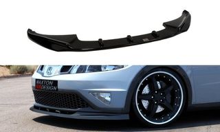 Spoiler / Χειλάκι εμπρός προφυλακτήρα Maxton Design Honda CivicMK8 Carbon Look - (HO-CI-8F-FD1C)