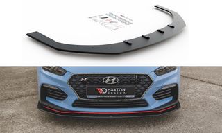 Spoiler / Χειλάκι εμπρός προφυλακτήρα Maxton Design Hyundai I30 N Mk3 Hatchback / Fastback - (HYI303NCNC-FD2BRB)