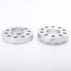 20mm Αποστάτες Τροχών Japan Racing - Καρέ:  5x100/112 - Κέντρο: Φ57,1mm - Al 6065 - Ασημί - 2 Τμχ. - (JRWS2-20MM-MS-57S)